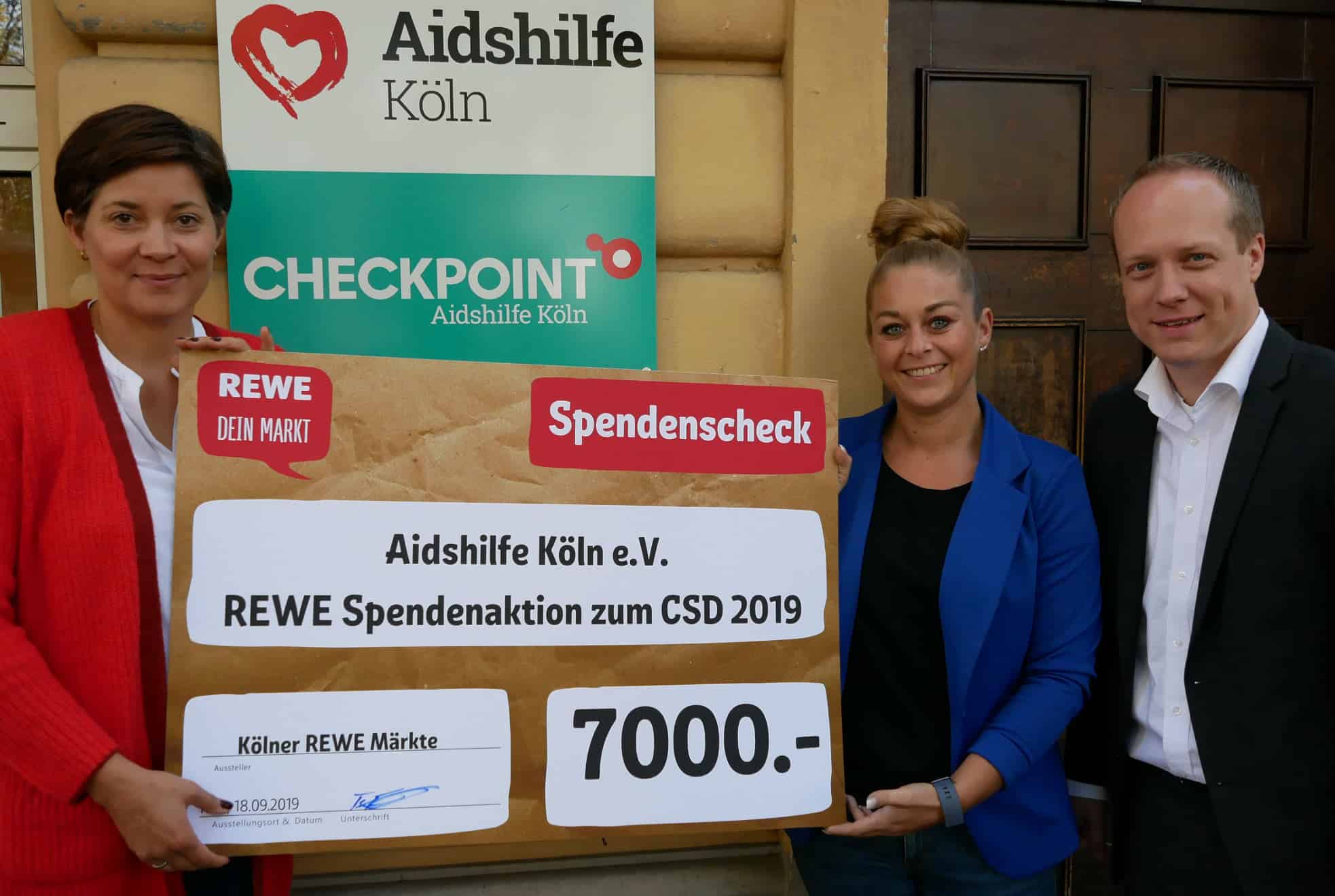 Spende Rewe Markt