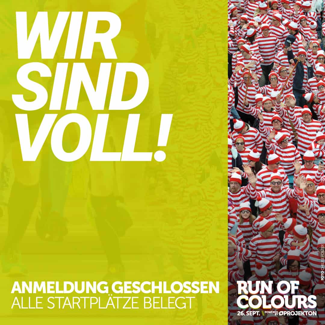 ROC2020 – Wir sind voll Anmeldung geschlossen Alle Startplätze belegt