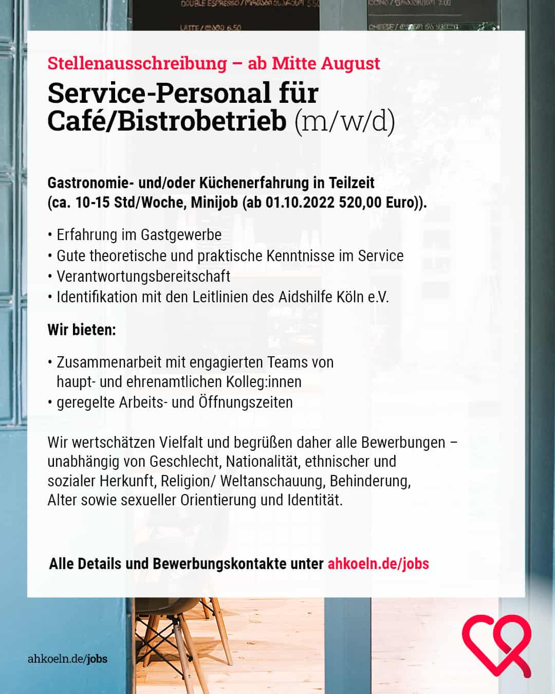 Stellenanzeige