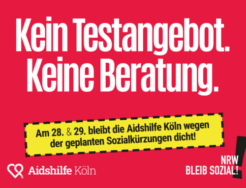 Aidshilfe Köln macht dicht